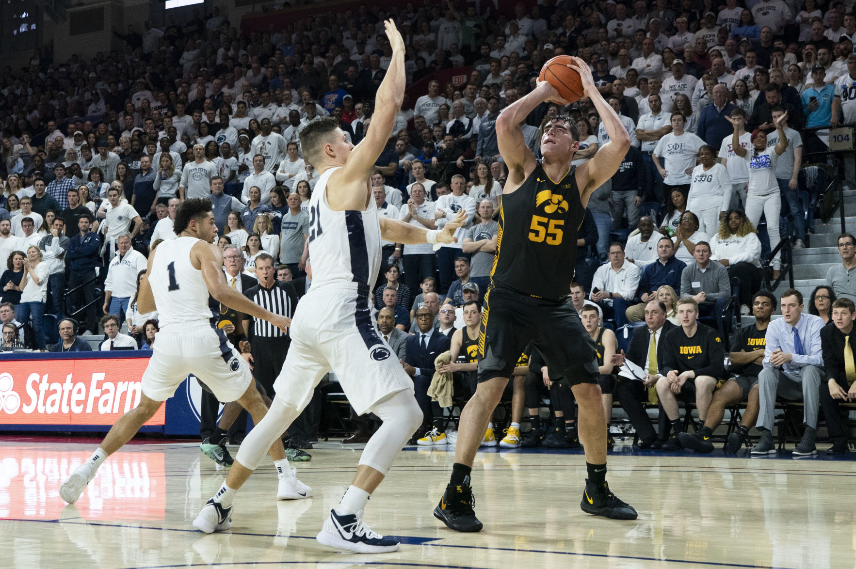 Iowa Penn State Basketball